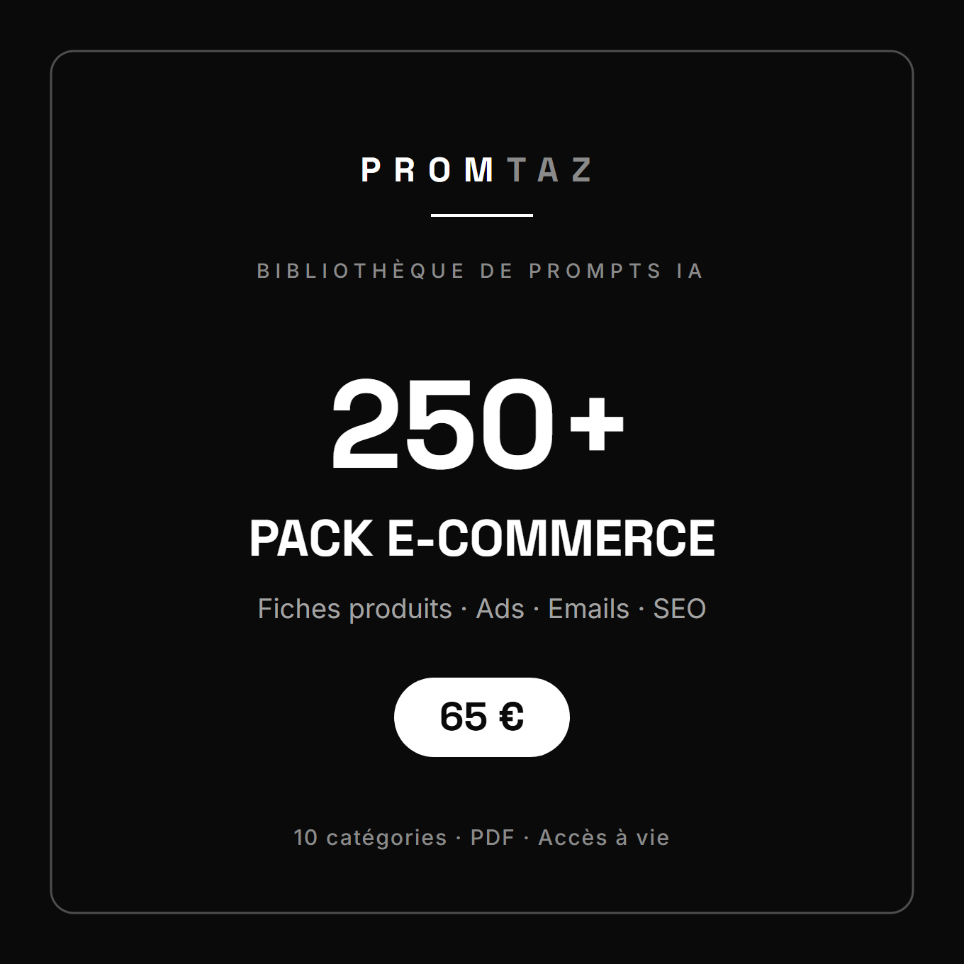 Pack E-commerce