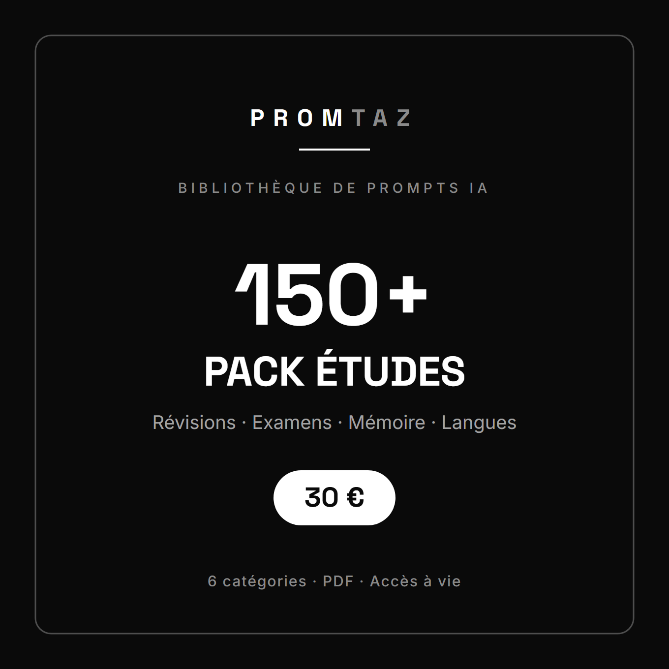 Pack Études
